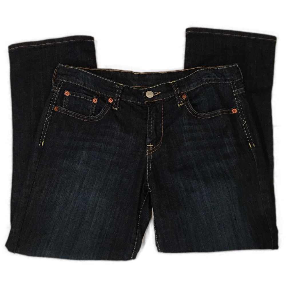 Lucky Brand | Dark Wash Crop Jeans